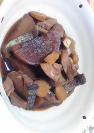 余った刺身と大根の煮物-レシピのメイン写真