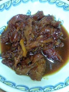 牛スジ肉のしぐれ煮-レシピのメイン写真