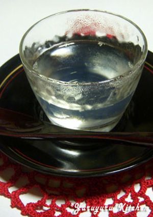 日本酒のゼリー-レシピのメイン写真