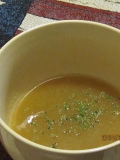 炒めなくても甘いの☆簡単オニオンスープ-レシピのメイン写真