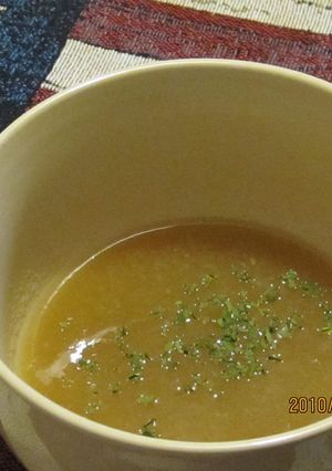 炒めなくても甘いの☆簡単オニオンスープ-レシピのメイン写真