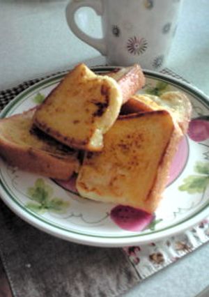 余ったパンで簡単フレンチトースト-レシピのメイン写真
