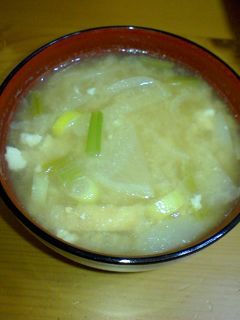 かぶのみそ汁-レシピのメイン写真