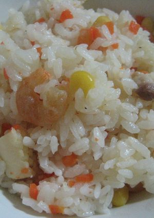 炊飯器で☆炊くだけシーフードピラフ-レシピのメイン写真