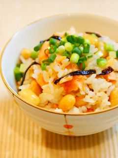 ✿焼き鮭と大豆の混ぜご飯✿-レシピのメイン写真