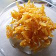 夏みかんの皮の砂糖煮(オレンジピール)
