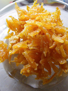 夏みかんの皮の砂糖煮(オレンジピール)-レシピのメイン写真