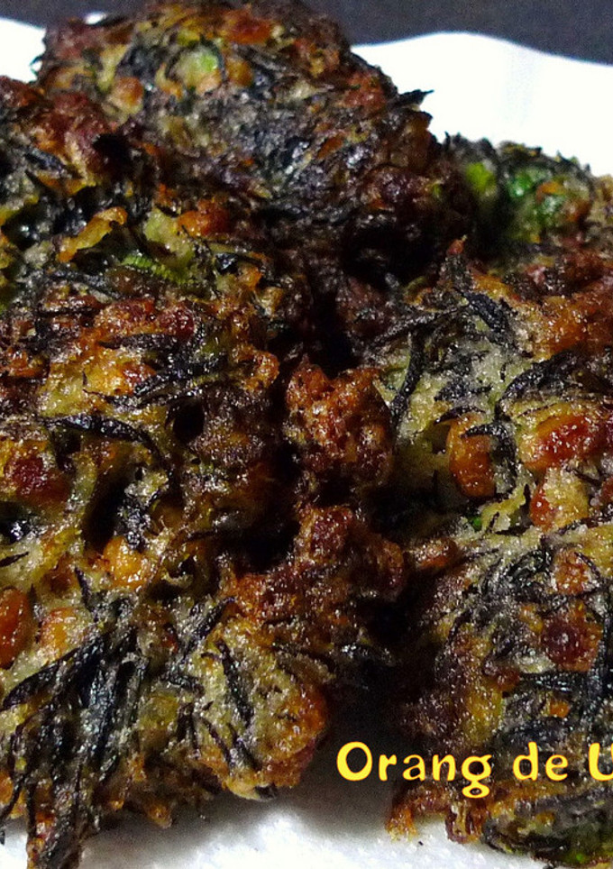 ひじきと納豆のサクふわかき揚げ-レシピのメイン写真