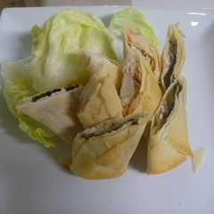 รูปของ 揚げずにパリパリささみチーズ