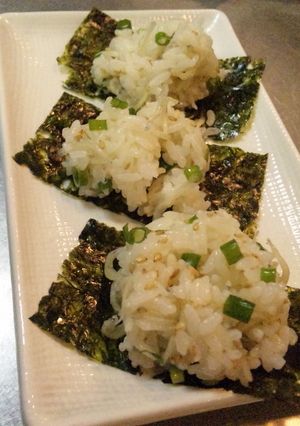 韓国海苔でひとくちじゃこご飯-レシピのメイン写真