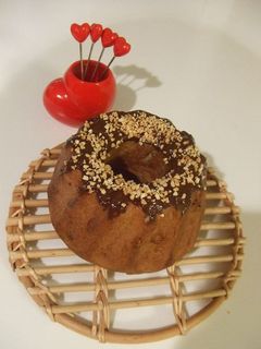 ♡キャラメルチョコレートのクグロフパン♡-レシピのメイン写真