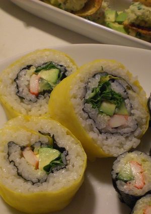 恵方巻きに☆海苔が噛み切りやすい太巻き-レシピのメイン写真