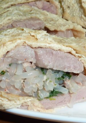 シラタキの肉巻きだってアリ！じゃん～♪-レシピのメイン写真