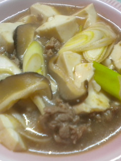 簡単:肉豆腐-レシピのメイン写真