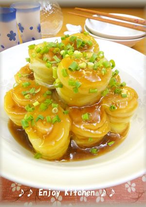 簡単♪豚肉と白菜ロールのレンジ蒸し-レシピのメイン写真