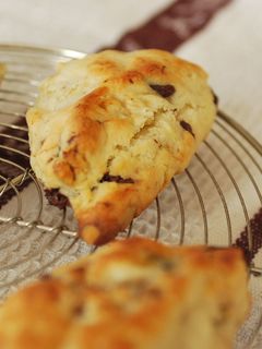 チョコバナナスコーン-レシピのメイン写真