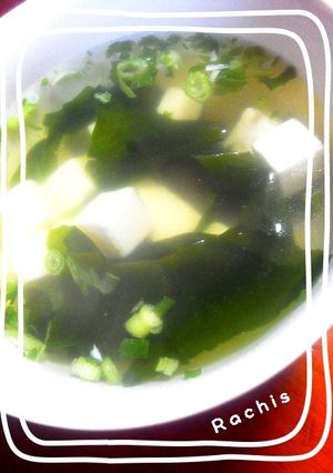 豆腐とわかめのシンプルスープ-レシピのメイン写真
