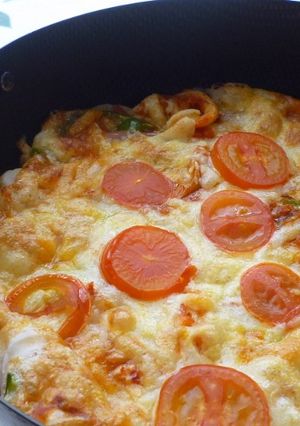 大好き！餅ピザ-レシピのメイン写真