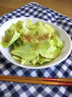 すりごま*塩キャベツ-レシピのメイン写真