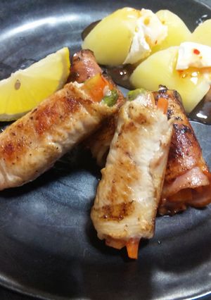 ラク・ラク～肉巻き～-レシピのメイン写真