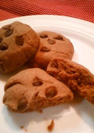 簡単♪さっくりぽっくりチョコクッキー-レシピのメイン写真