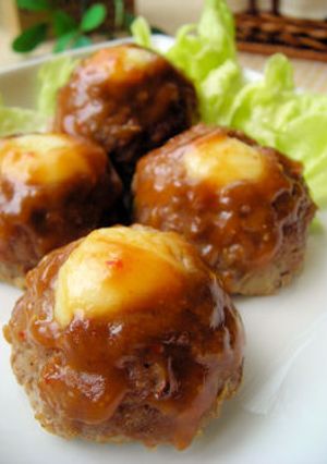 お弁当に✿カルビ焼き風ハンバーグ✿-レシピのメイン写真