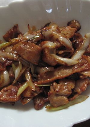 豚肉とねぎの炒め物-レシピのメイン写真