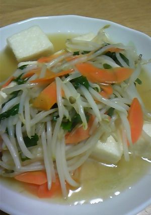 揚げ出し豆腐の野菜あんかけ-レシピのメイン写真