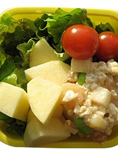 【エコクック】ヘルシー豆腐サラダ♪-レシピのメイン写真