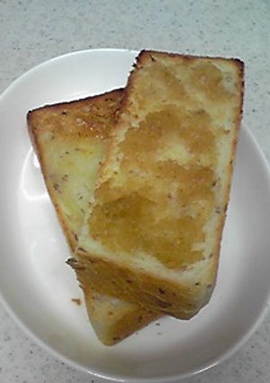 生姜ジャムdeトースト-レシピのメイン写真