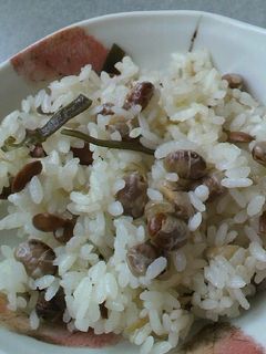 簡単!福豆炊き込みご飯-レシピのメイン写真