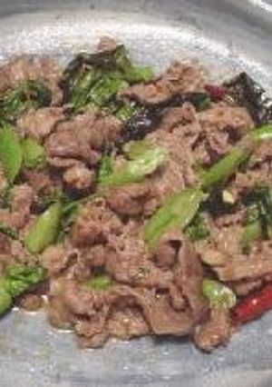 バジルと牛肉の炒め物☆アジアン風味☆-レシピのメイン写真