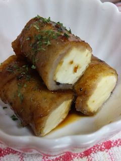 あと一品厚揚げの肉巻き-レシピのメイン写真