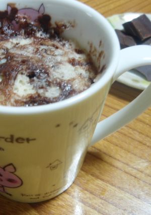ティースプーンで♪マグカップケーキ-レシピのメイン写真