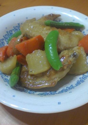 鶏手羽と大根の甘い炒め煮＆手羽焼き-レシピのメイン写真