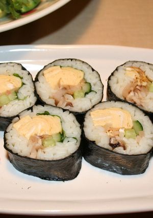 うどんで海苔巻き-レシピのメイン写真