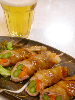 カラフル♪ 肉巻きアスパラ-レシピのメイン写真