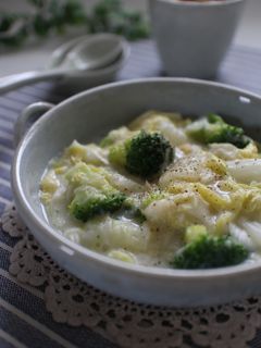 白菜とホタテ缶の中華風クリーム煮-レシピのメイン写真