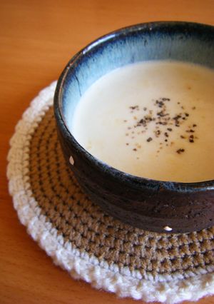 Ｃａｆｅ風♪さつま芋のつぶつぶポタージュ-レシピのメイン写真