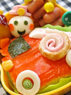 ♡お弁当にうずらで消防士さん♡-レシピのメイン写真