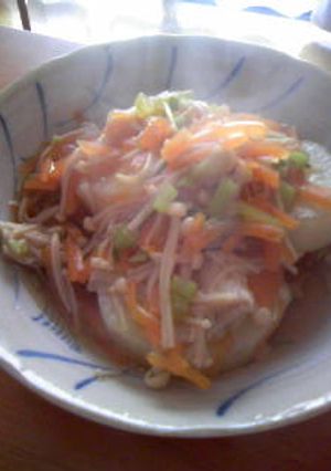 だいこんの野菜あんかけ-レシピのメイン写真