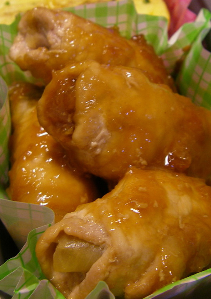 【弁当】ガリ巻きしょうが焼き-レシピのメイン写真