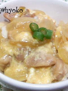 ふわふわとろろな簡単親子丼-レシピのメイン写真