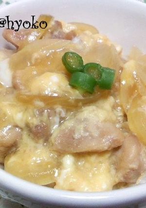 ふわふわとろろな簡単親子丼-レシピのメイン写真