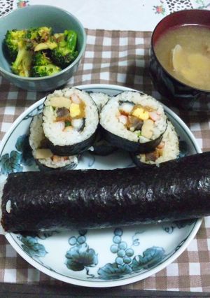 我が家オリジナル　恵方巻-レシピのメイン写真