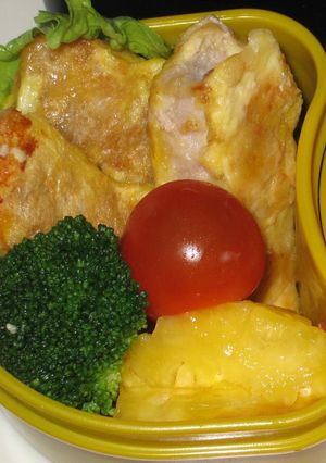 お弁当に★チーズ包みピカタ-レシピのメイン写真