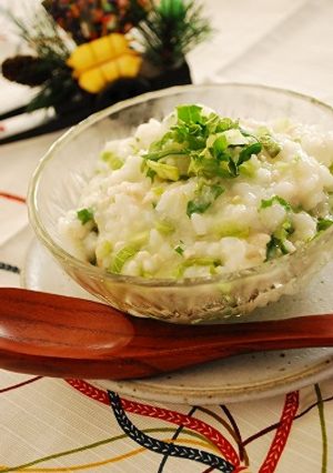 苦くなくて美味しい七草粥のような雑炊♪-レシピのメイン写真