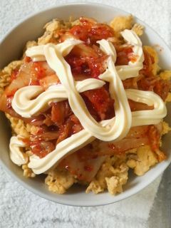 ツナたまキムチ丼-レシピのメイン写真
