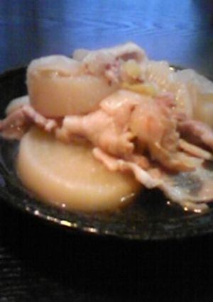 大根と豚肉のオイスターソース煮！生姜風味-レシピのメイン写真
