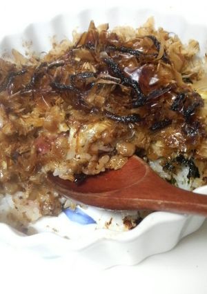 栄養満点ヘルシー♪納豆昆布梅ドリア～♪-レシピのメイン写真
